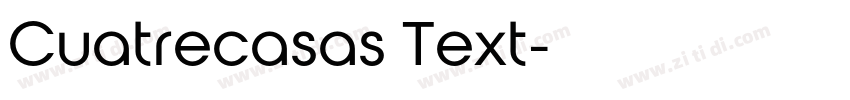 Cuatrecasas Text字体转换